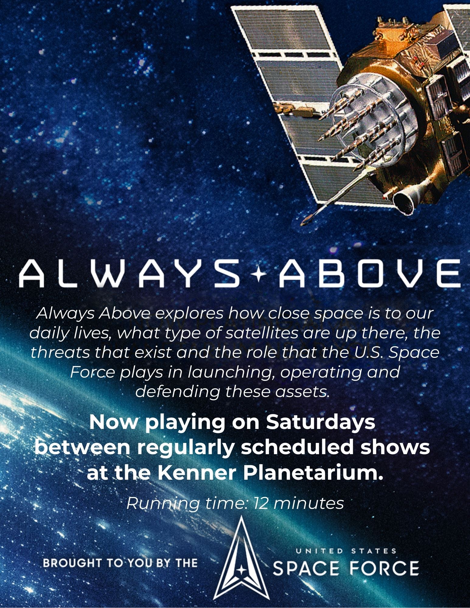 Always Above -Now Playing on Saturdays (JPG)
