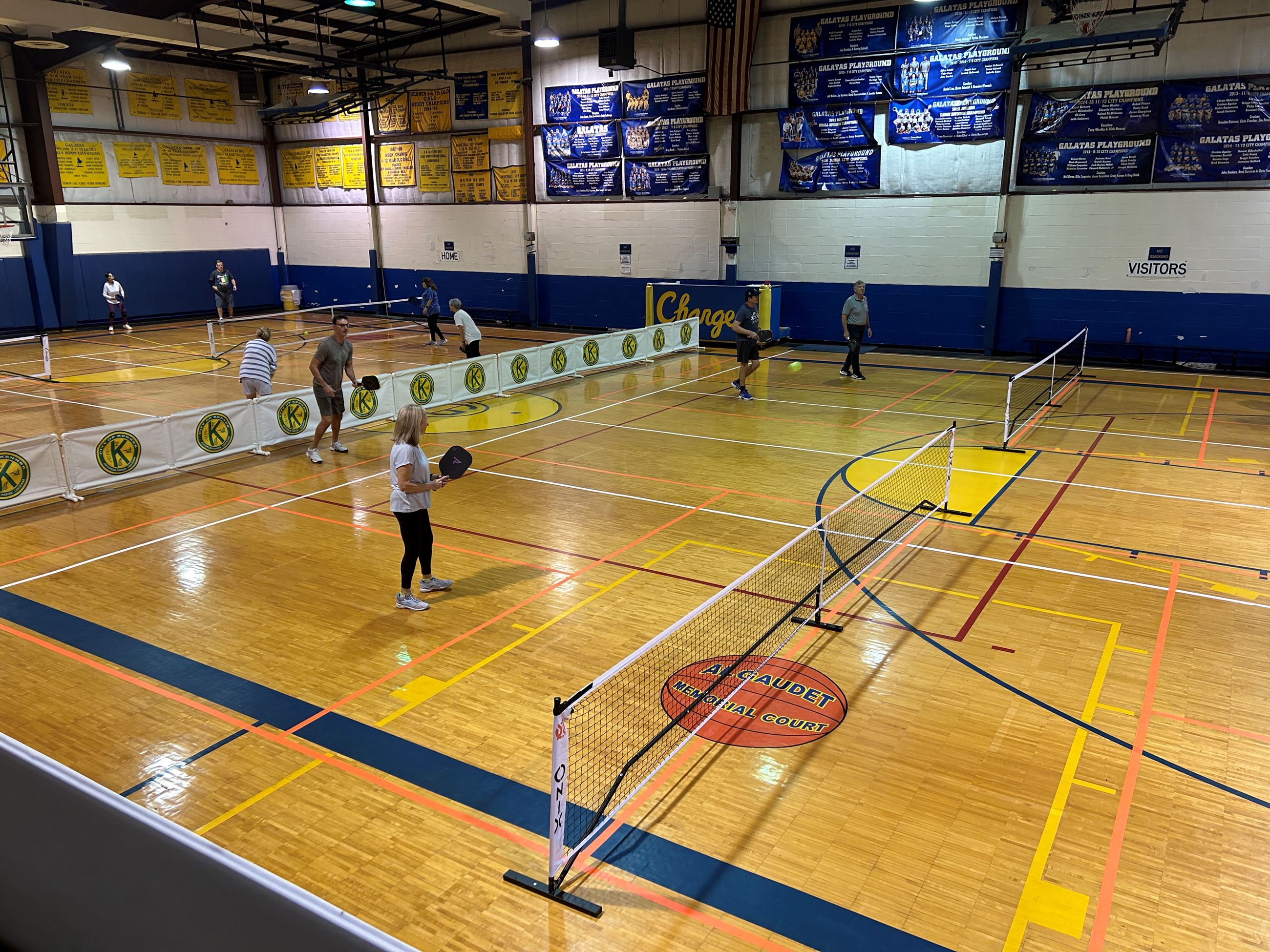 Pickleball at Galatas Gym